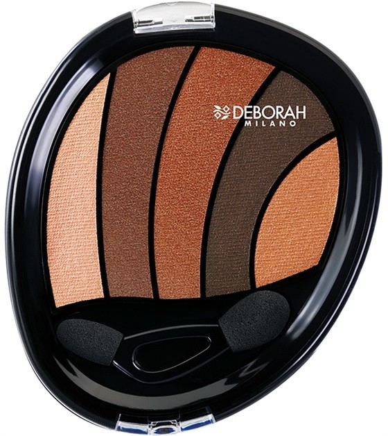 Deborah Milano Perfect Smokey Eye szemhéjfesték  applikátorral árnyalat 01 Bronze 5 g