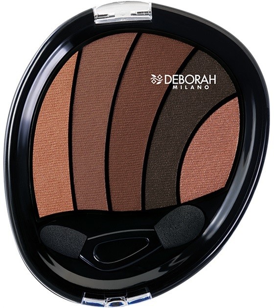 Deborah Milano Perfect Smokey Eye szemhéjfesték  applikátorral árnyalat 06 Soft Smokey 5 g