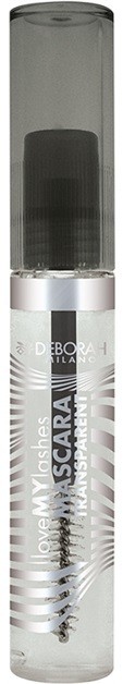 Deborah Milano loveMYlashes átlátszó szempillaspirál  9 ml