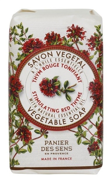 Panier des Sens Red Thyme felpezsdítő növényi szappan  150 g