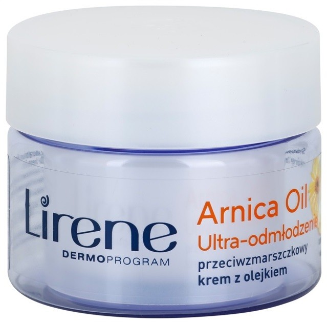 Lirene Essential Oils Arnica kisimító krém a ráncok ellen  50 ml