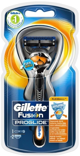 Gillette Fusion Proglide Flexball borotva + tartalék fejek 2 db