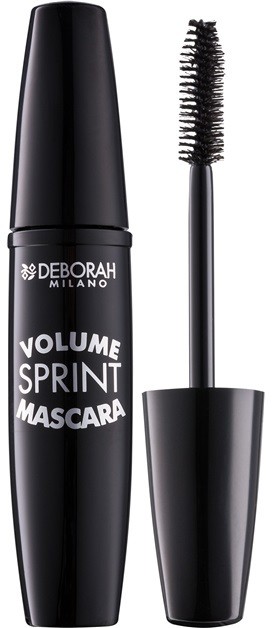 Deborah Milano Volume Sprint szempillaspirál a dús pillákért árnyalat Black 13 ml