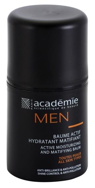 Academie Men aktív hidratáló balzsam matt hatással  50 ml