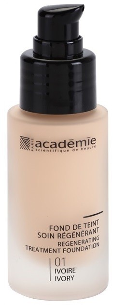 Academie Make-up Regenerating  folyékony make-up hidratáló hatással árnyalat 01 Ivory 30 ml