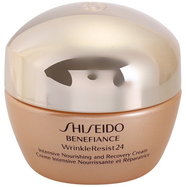 Shiseido Benefiance WrinkleResist24 intenzív tápláló krém a ráncok ellen  50 ml