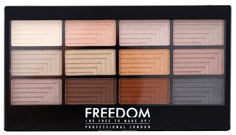 Freedom Pro 12 Le Fabuleux szemhéjfesték paletták applikátorral  12 g