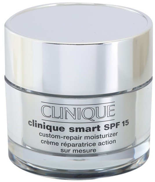 Clinique Clinique Smart ránctalanító nappali hidratáló krém a zsíros bőrre SPF 15  50 ml