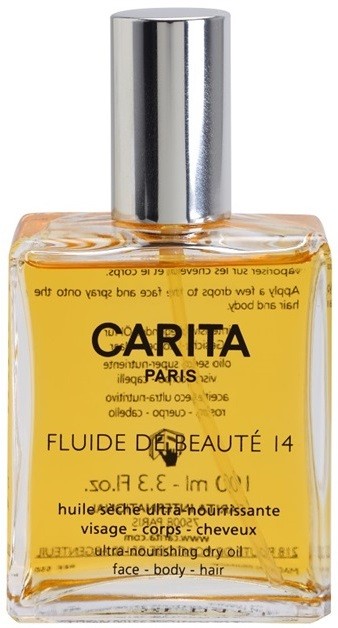 Carita Beauté 14 tápláló száraz olaj arcra, testre és hajra  100 ml