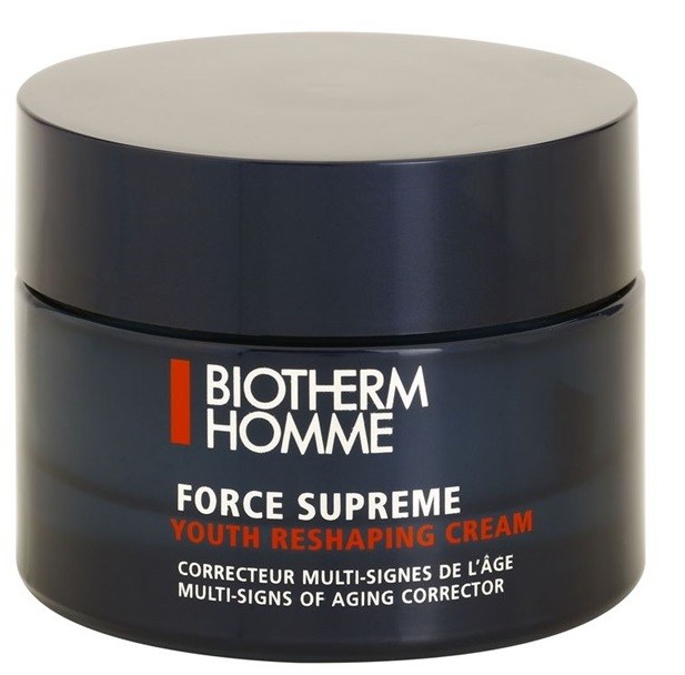 Biotherm Homme Force Supreme megújító nappali krém az arcbőr regenerálására és megújítására  50 ml