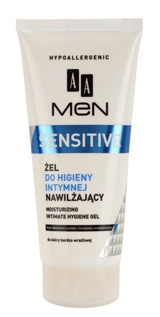 AA Cosmetics Men Sensitive gél az intim higiéniára hidratáló hatással  200 ml