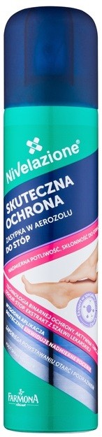 Farmona Nivelazione védő spray lábakra az izzadás és a nem kívánt szagok ellen  180 ml