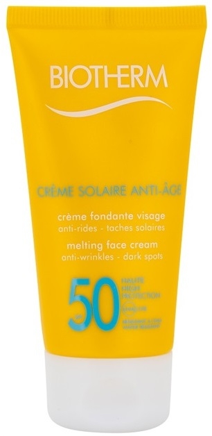 Biotherm Créme Solaire Anti-Age ránctalanító napozókrém SPF 50  50 ml