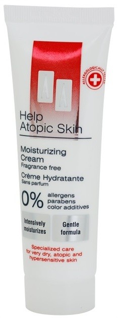 AA Cosmetics Help Atopic Skin hidratáló krém parfümmentes  50 ml