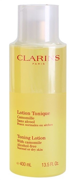 Clarins Cleansers kamillás tonizáló víz normál és száraz bőrre  400 ml