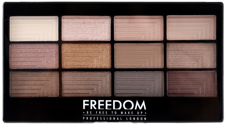 Freedom Pro 12 Audacious 3 szemhéjfesték paletták applikátorral  12 g