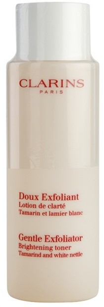 Clarins Exfoliating Care gyengéd bőrhámlasztó tonik az élénk bőrért  125 ml