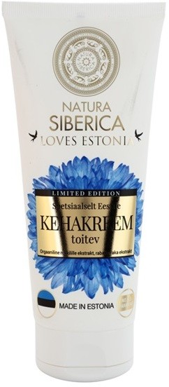 Natura Siberica Loves Estonia tápláló testápoló krém  200 ml