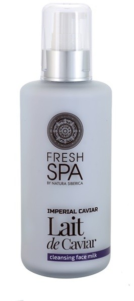 Natura Siberica Fresh Spa Imperial Caviar tisztító arctej kaviárral  200 ml