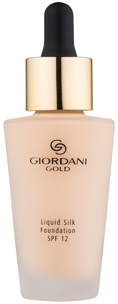 Oriflame Giordani Gold természetes hatású make-up  SPF 12 Vanilla 30 ml