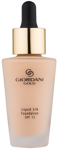 Oriflame Giordani Gold természetes hatású make-up  SPF 12 Porcelain 30 ml