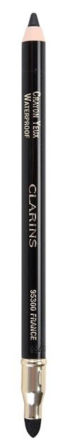 Clarins Eye Make-Up Eye Pencil vízálló szemceruza árnyalat 01 Black  1,2 g