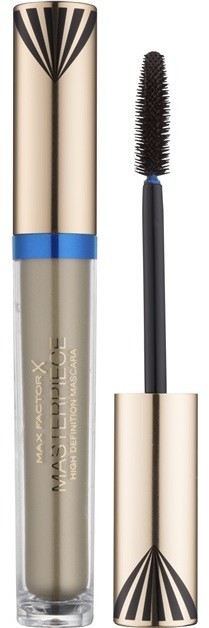 Max Factor Masterpiece szempillaspirál a dús pillákért vízálló árnyalat Black Brown 4,5 ml