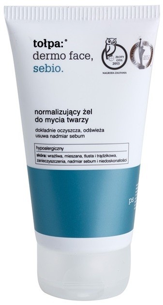 Tołpa Dermo Face Sebio tisztító gél zsíros bőrre  150 ml