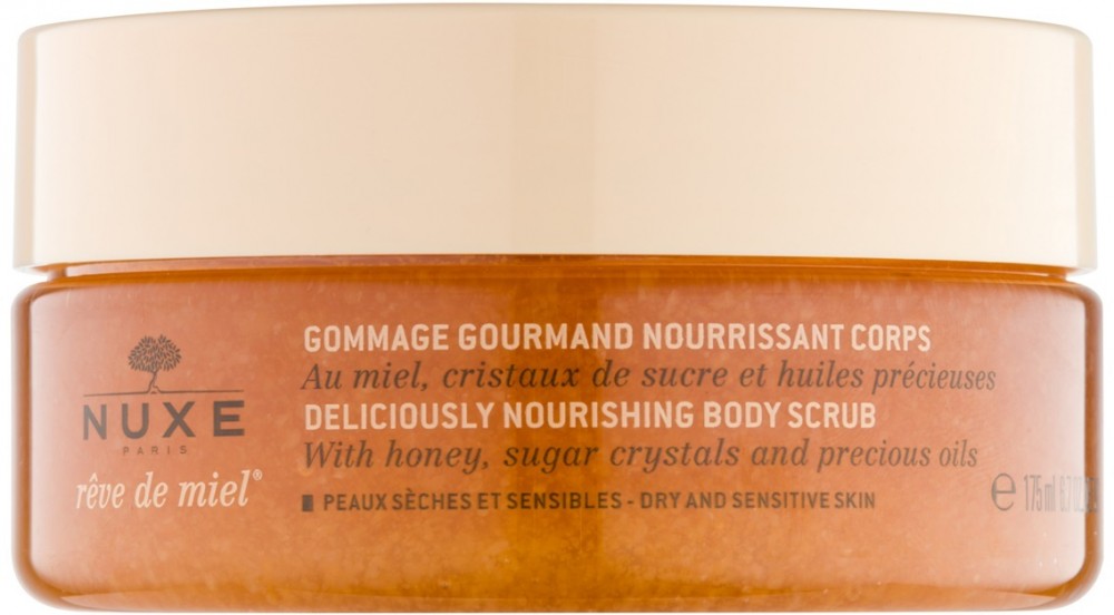 Nuxe Rêve de Miel tápláló testpeeling  175 ml