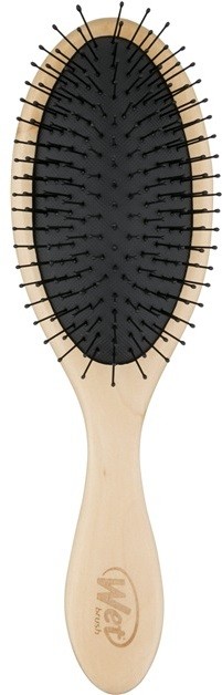 Wet Brush Detangle Naturals fa hajkefe ellenáll a levegő nedvességének Light Wood