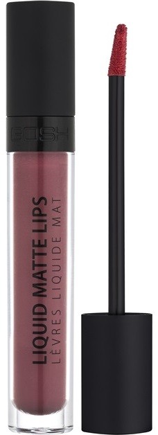 Gosh Liquid Matte Lips folyékony rúzs árnyalat 007 Nougat Crisp 4 ml