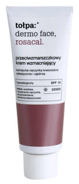 Tołpa Dermo Face Rosacal erősítő krém az elpattogott erekre SPF 15  40 ml