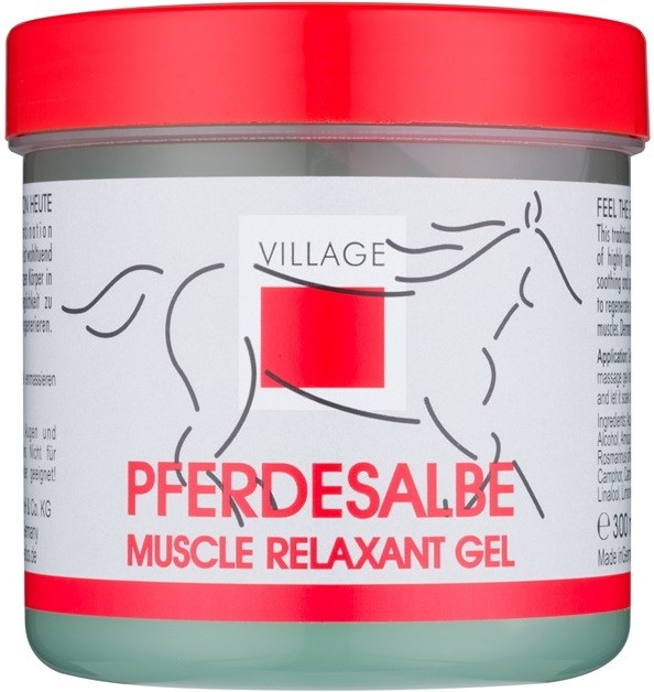 Village Pferdesalbe izomlazító massázsgél  300 ml
