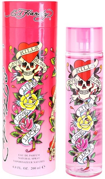 Christian Audigier Ed Hardy For Women eau de parfum nőknek 200 ml