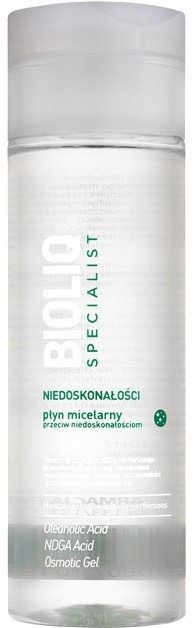 Bioliq Specialist Imperfections tisztító micelláris víz  200 ml