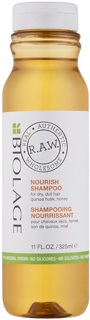 Biolage RAW Nourish tápláló sampon a száraz és durva hajra  325 ml