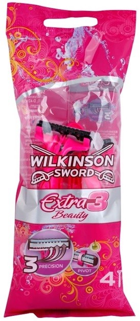 Wilkinson Sword Extra 3 Beauty egyszer használatos pengék 4 db