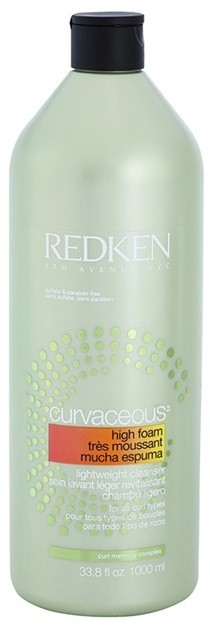 Redken Curvaceous krémes sampon hullámos és dauerolt hajra  1000 ml