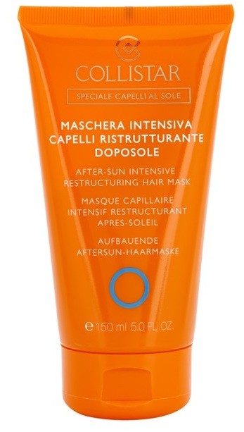 Collistar Hair In The Sun maszk nap által károsult haj  150 ml