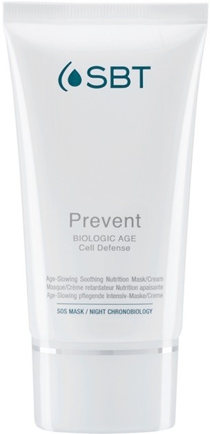 SBT Prevent intenzíven hidratáló és tápláló maszk a bőröregedés első jeleinek eltüntetésére  75 ml