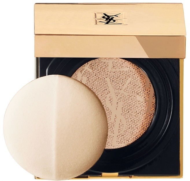 Yves Saint Laurent Touche Éclat Le Cushion radiance folyékony smink szivaccsal árnyalat B 10 porcelain 15 g