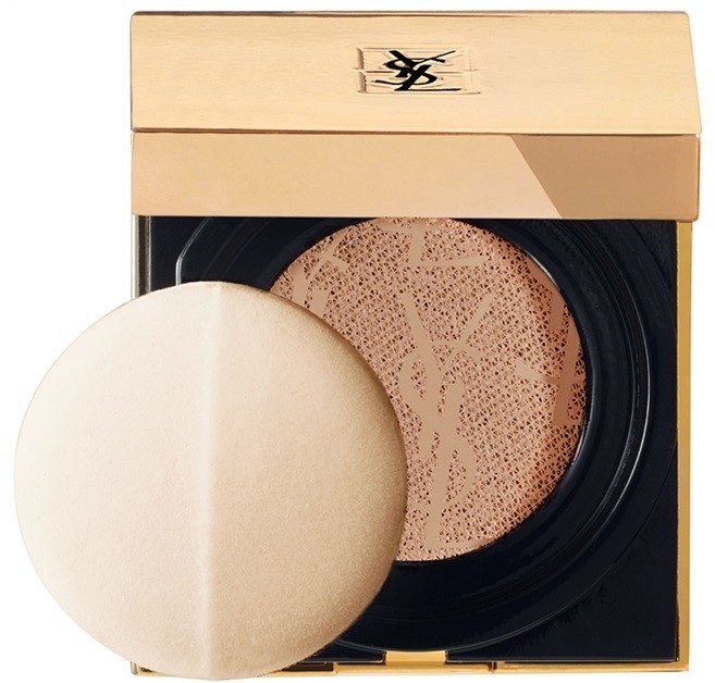 Yves Saint Laurent Touche Éclat Le Cushion radiance folyékony smink szivaccsal árnyalat BR 40 Cool Sand 15 g