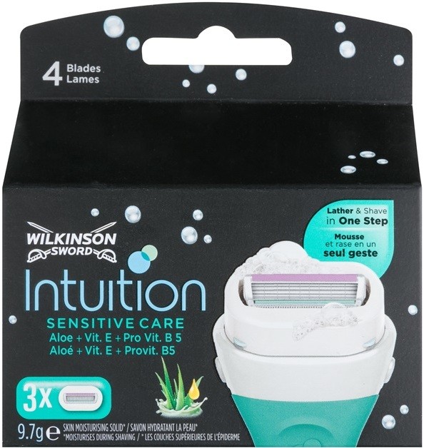 Wilkinson Sword Intuition Sensitive Care tartalék pengék 3 db