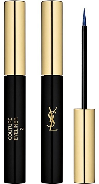Yves Saint Laurent Couture Eyeliner szemhéjtus árnyalat 2 Bleu Iconic Satiné 2,95 ml