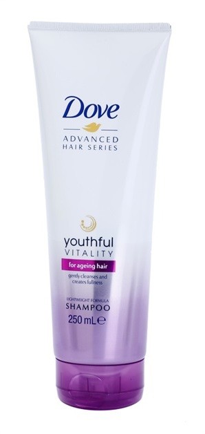 Dove Advanced Hair Series Youthful Vitality  sampon a fénytelen fáradt hajra  250 ml