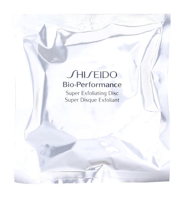 Shiseido Bio-Performance bőrhámlasztó tisztító párnácskák a bőr fiatalításáéer  6 g