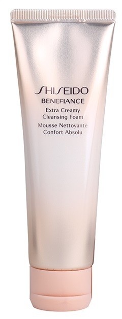 Shiseido Benefiance finoman tisztító hab hidratáló hatással  125 ml