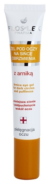 FlosLek Pharma Eye Care szemgél arnikával a duzzanatokra és a sötét karikákra  15 ml