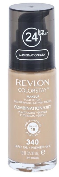 Revlon Cosmetics ColorStay™ tartós matt make-up SPF 15 árnyalat 340 Early Tan 30 ml
