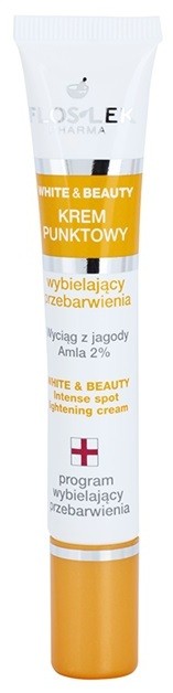 FlosLek Pharma White & Beauty helyi ápolás a pigment foltok ellen  20 ml